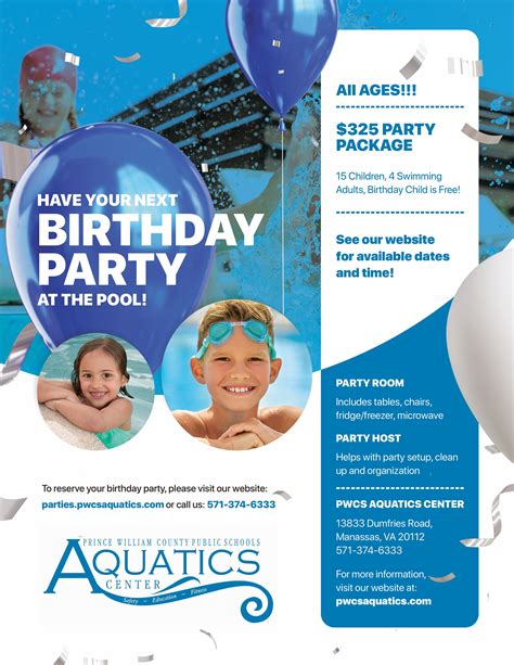 tootell aquatic center|whitewater aquatic center birthday parties.